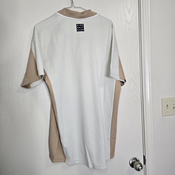 Men Nike Golf Club‎ Polo shirt Beige Brown size S FQ1150-126 new - Picture 3 of 6
